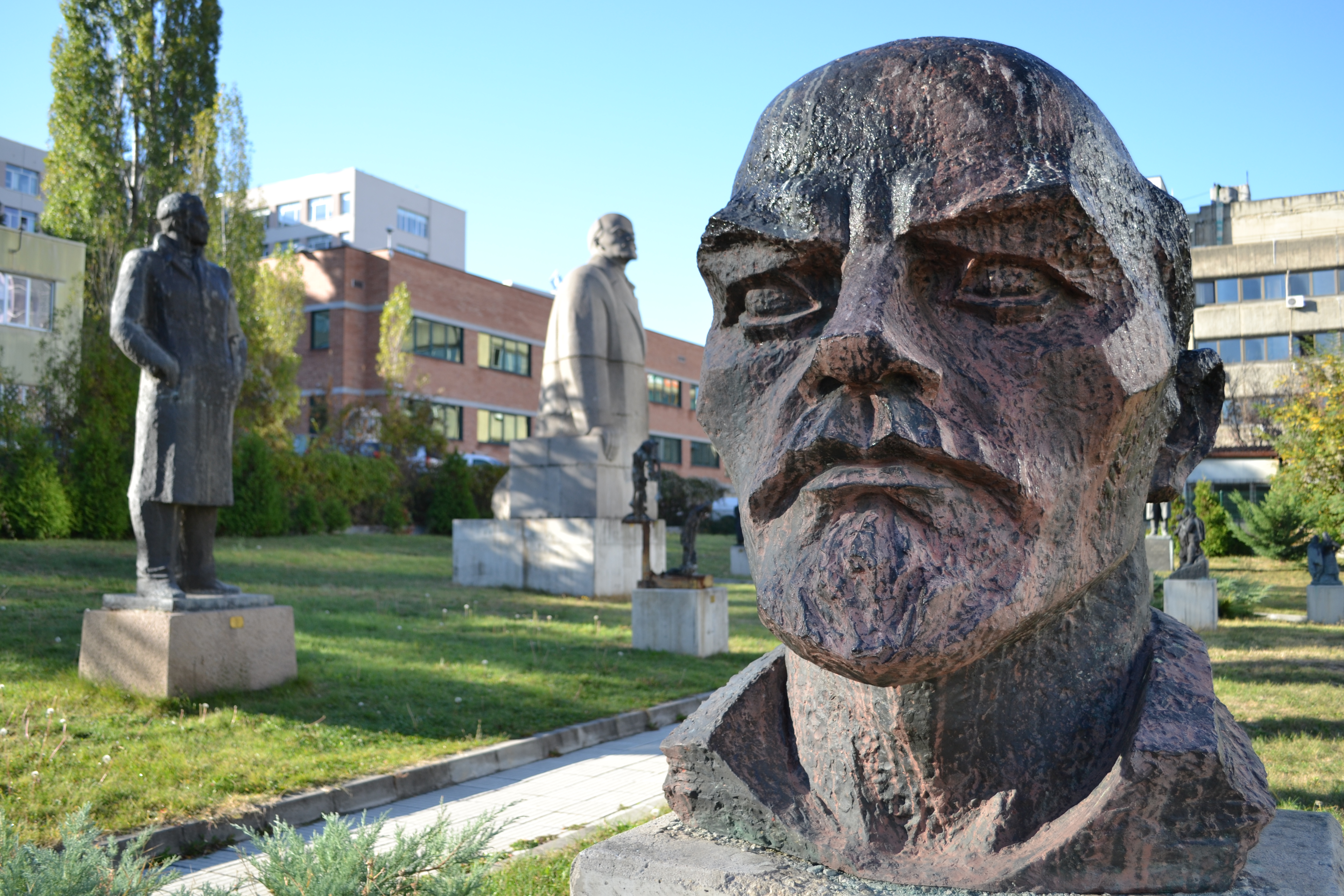 The Garden of Forgotten Delights : a graveyard for Bulgaria’s old Soviet monuments.